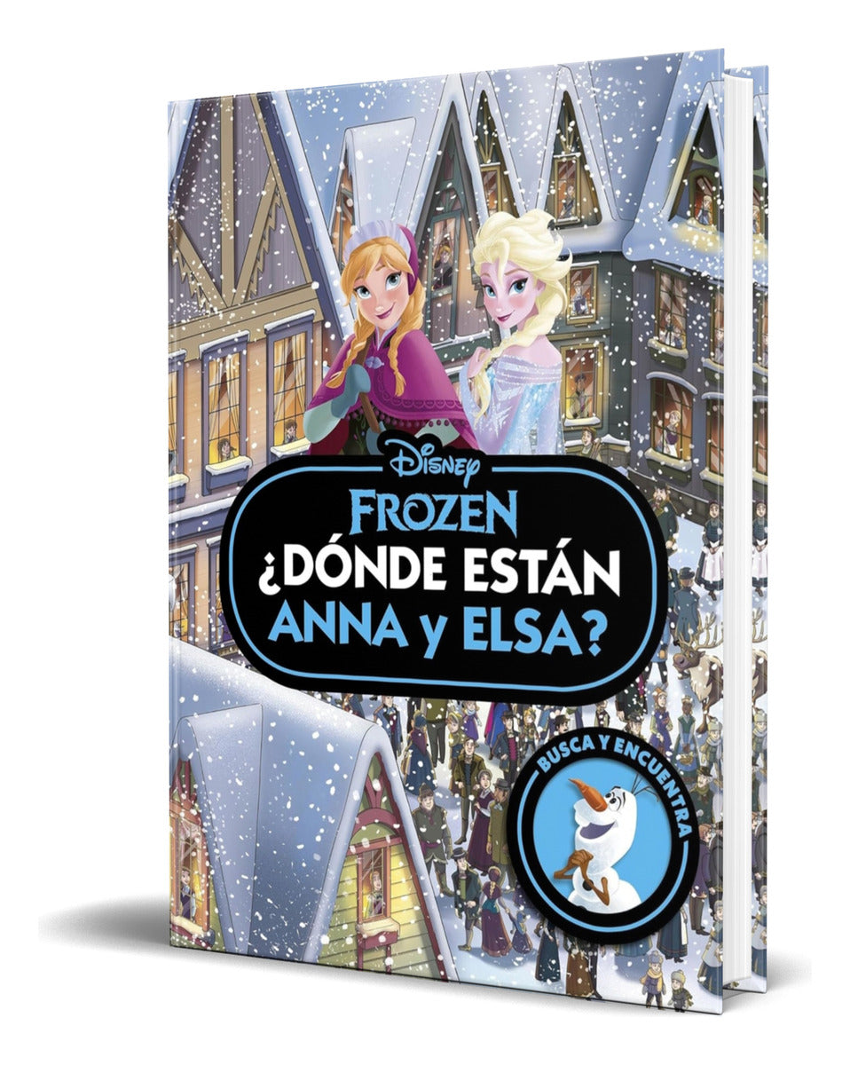 Portada de Libro Frozen. ¿dónde Están Anna Y Elsa? [ Original ]