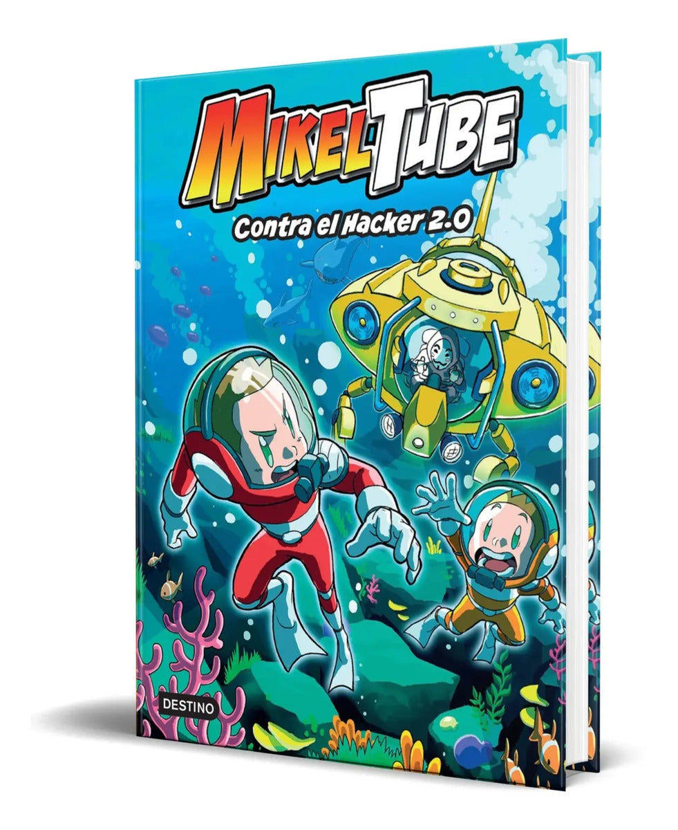 Portada de Libro Mikeltube Vol.4 [ Contra El Hacker 2.0 ] Original