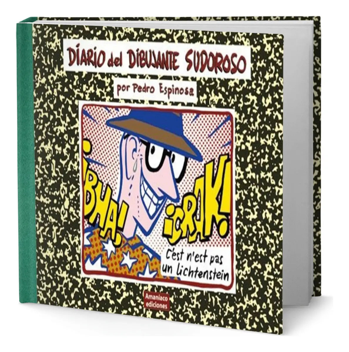 Portada de Libro Diario Del Dibujante Sudoroso [ Original ], De Pedro Espinosa. Editorial Amaniaco Ediciones, Tapa Blanda En…