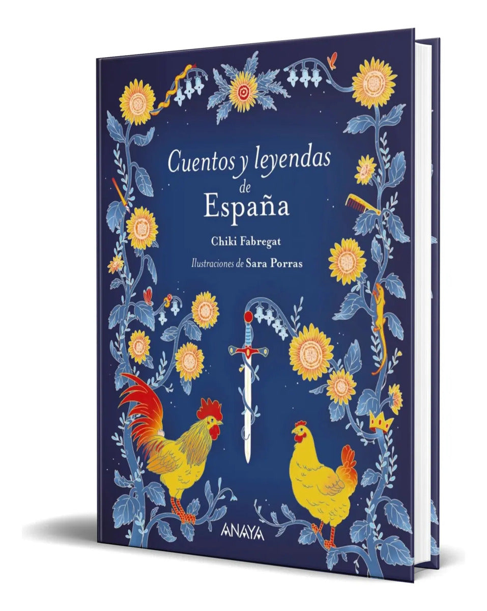 Portada de Libro Cuentos Y Leyendas De España Chiki Fabregat Original
