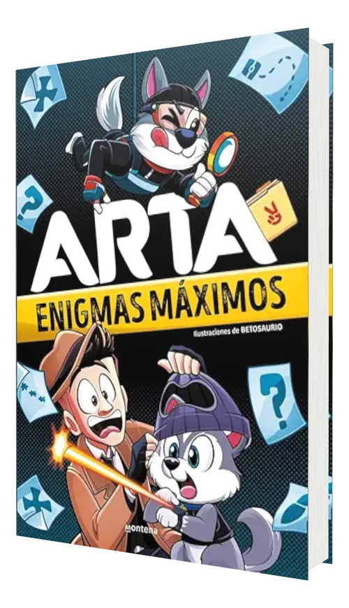 Portada de Arta Game Enigmas máximos [ Arta Game ] Libro Infantil