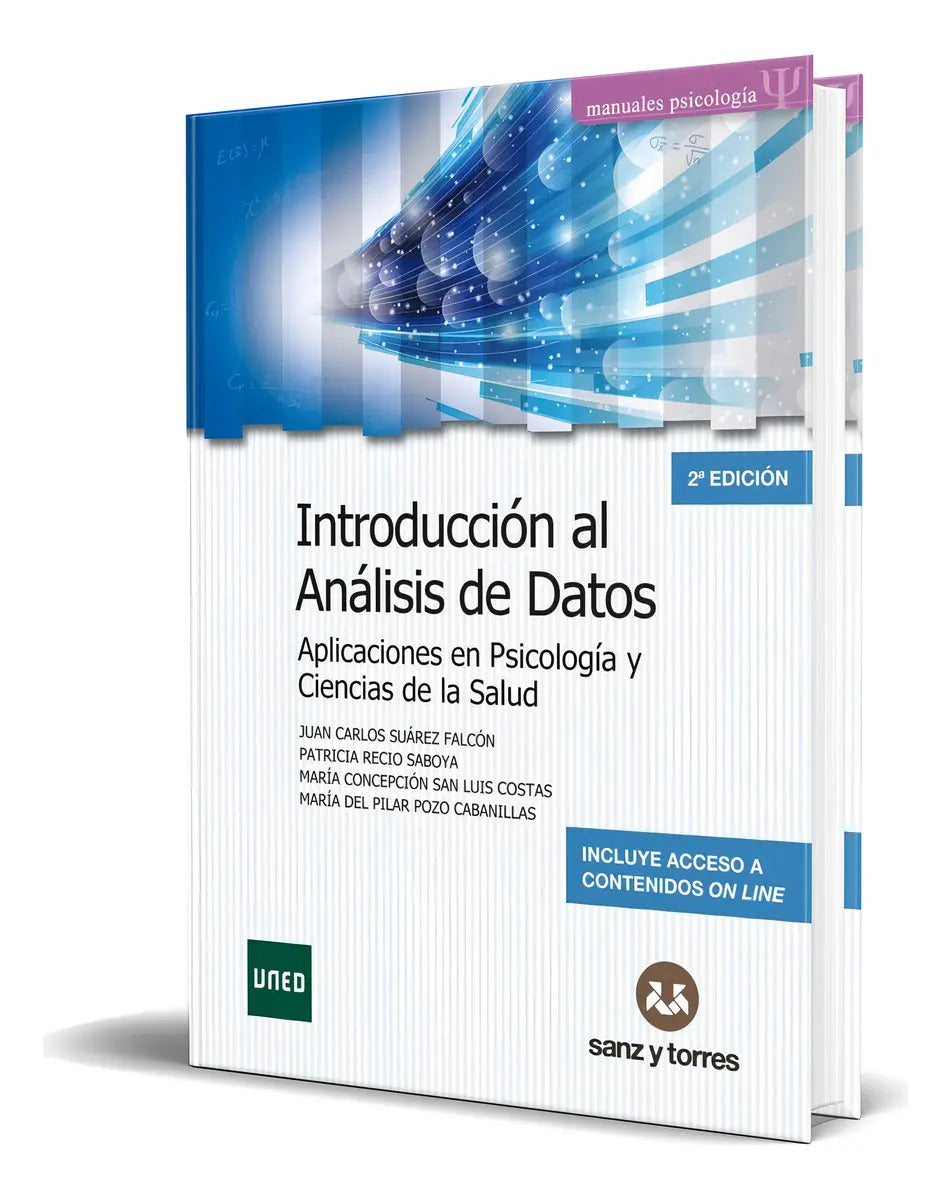 Portada de Libro Introducción Al Análisis De Datos [ Original ], De Juan Carlos Suárez. Editorial Sanz Y Torres, S.l., Tapa…
