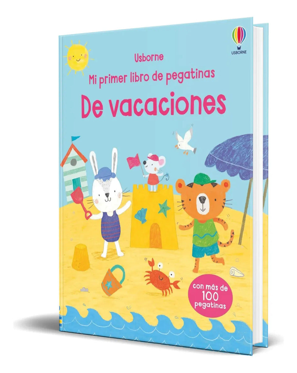 Portada de Libro De Vacaciones Mi Primer Libro De Pegatinas Original