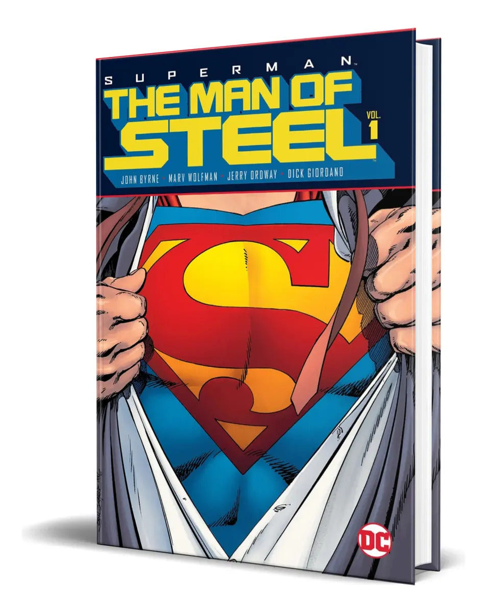 Portada de Libro Superman Vol.1 [ The Man Of Steel ] Original