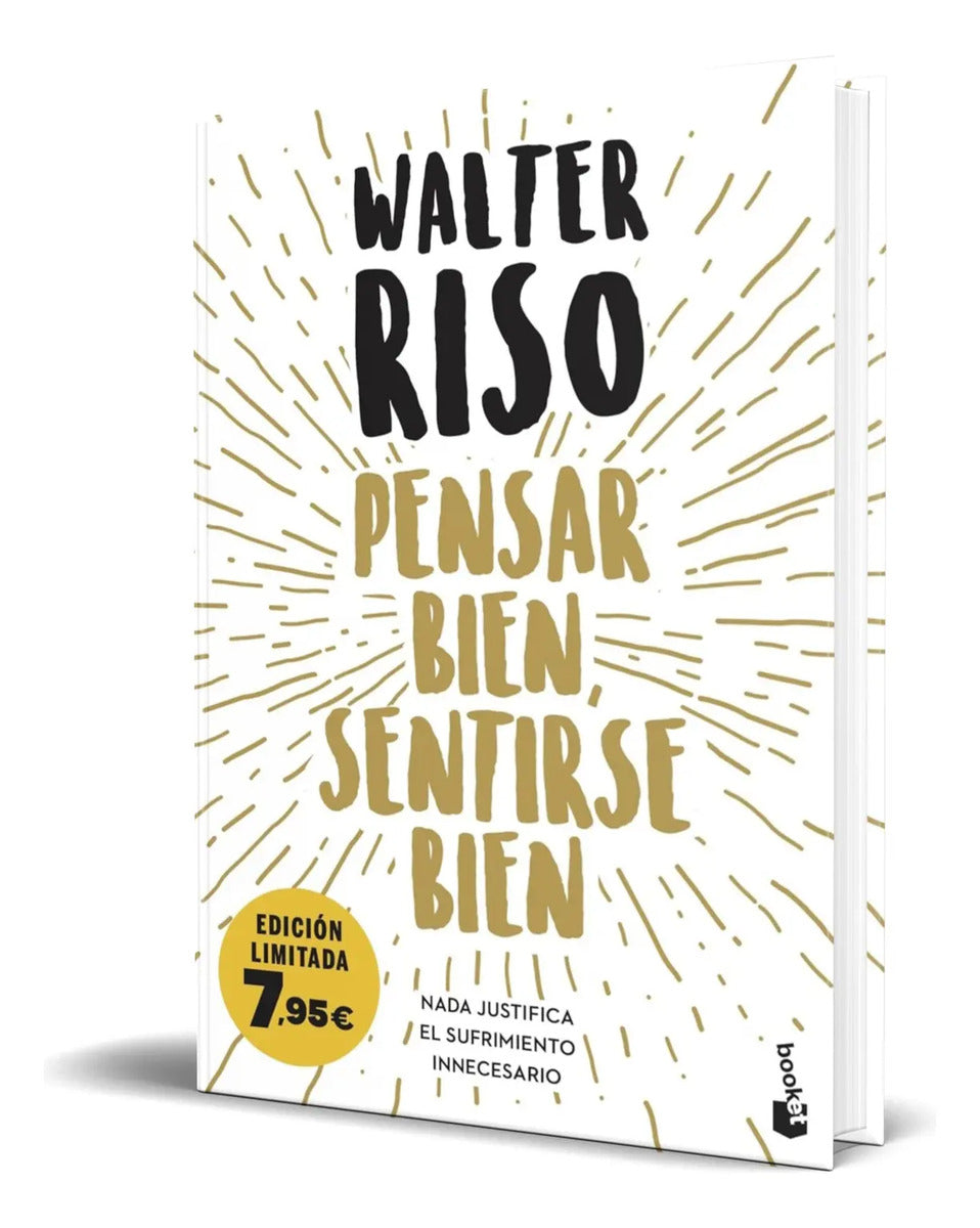 Portada de Libro Pensar Bien, Sentirse Bien [ Walter Riso ] Original