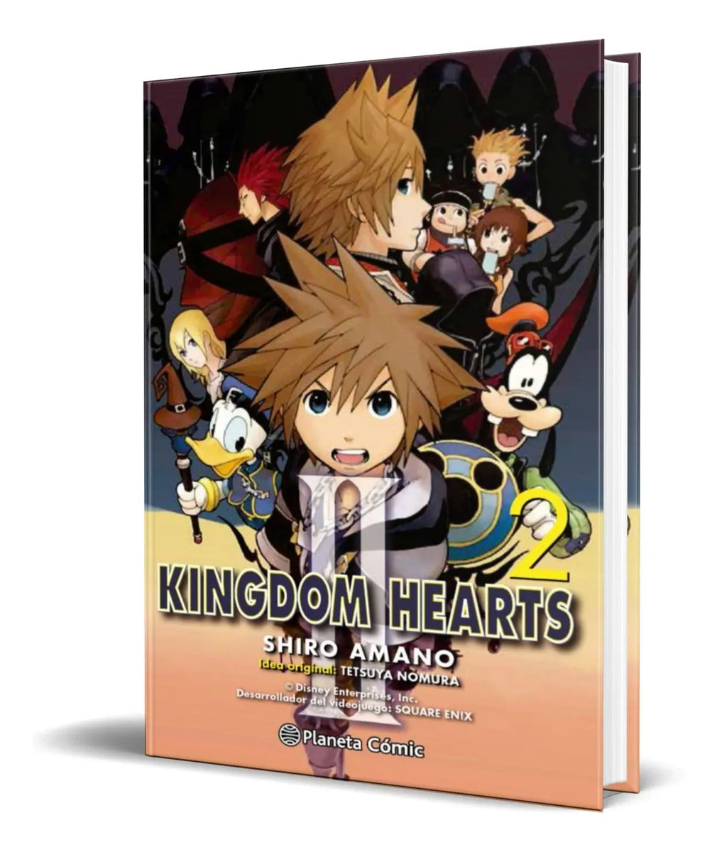Portada de Libro Kingdom Hearts 2 Vol. 2 [ Shiro Amano ] Original