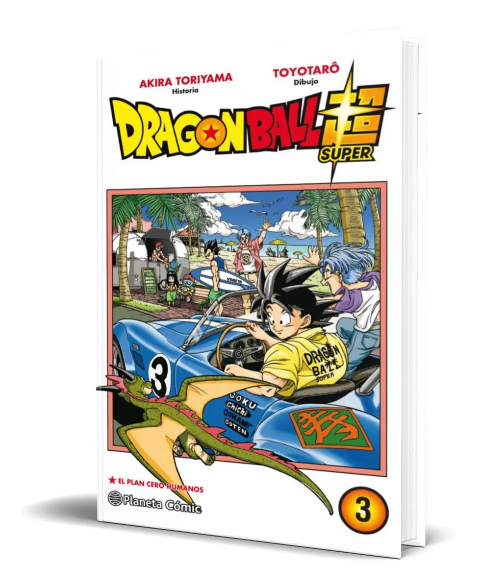 Portada de Libro Dragon Ball Super Vol.3 [ Akira Toriyama ] Original