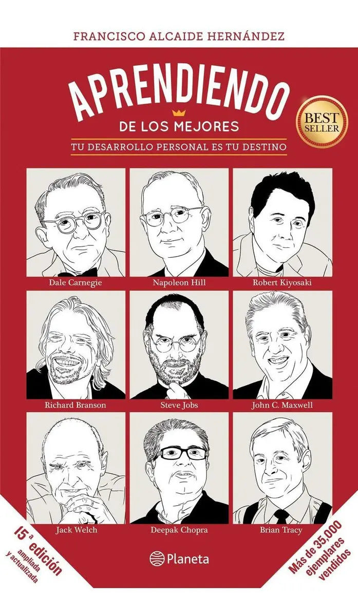Portada de Aprendiendo De Los Mejores, De Alcaide Hernández, Francisco. Editorial Planeta, Tapa Pasta Blanda, Edición 1 En E…