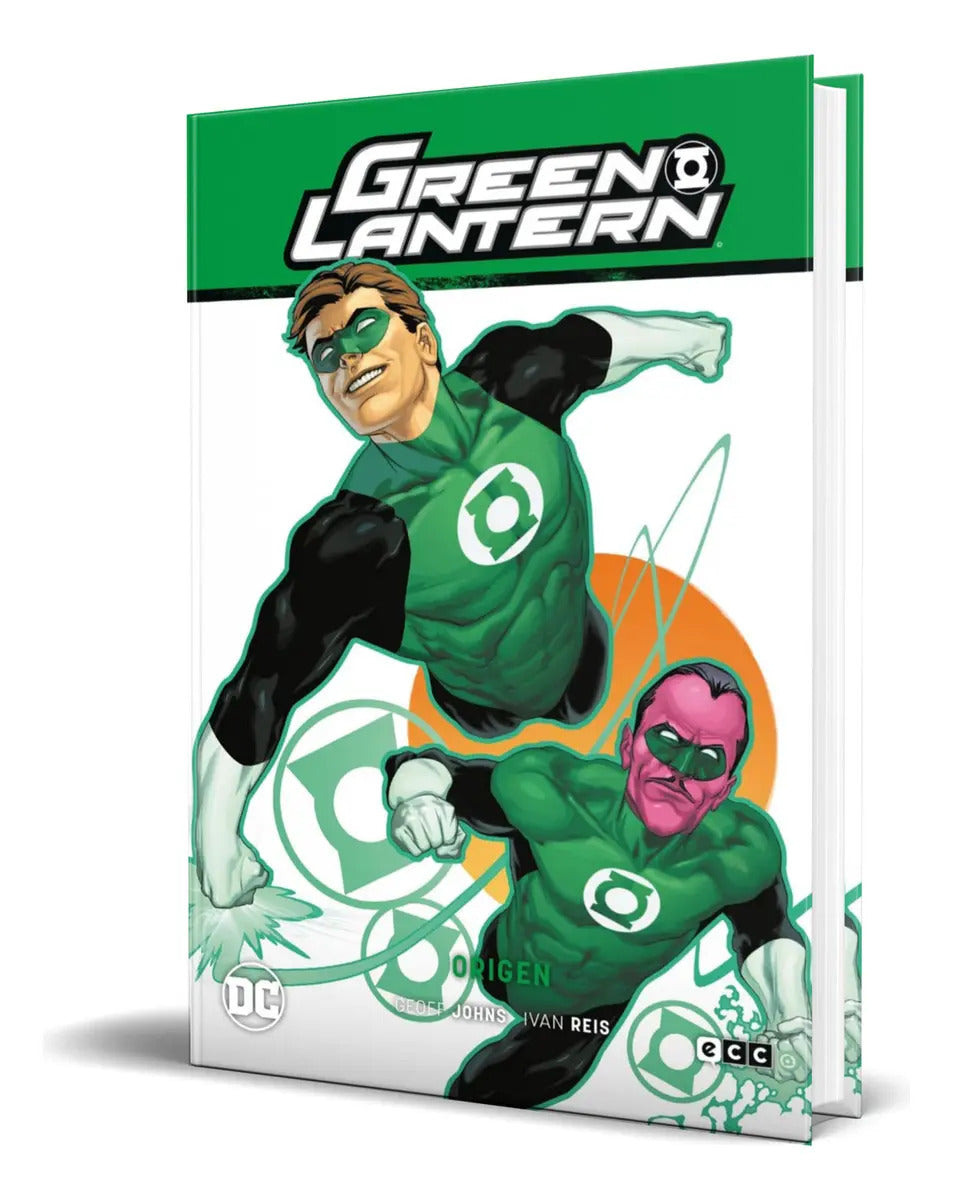 Portada de Libro Green Lantern Vol.5 [ Pasta Dura ] Original, De Geoff Johns. Editorial Ecc Ediciones, Tapa Blanda En Españo…