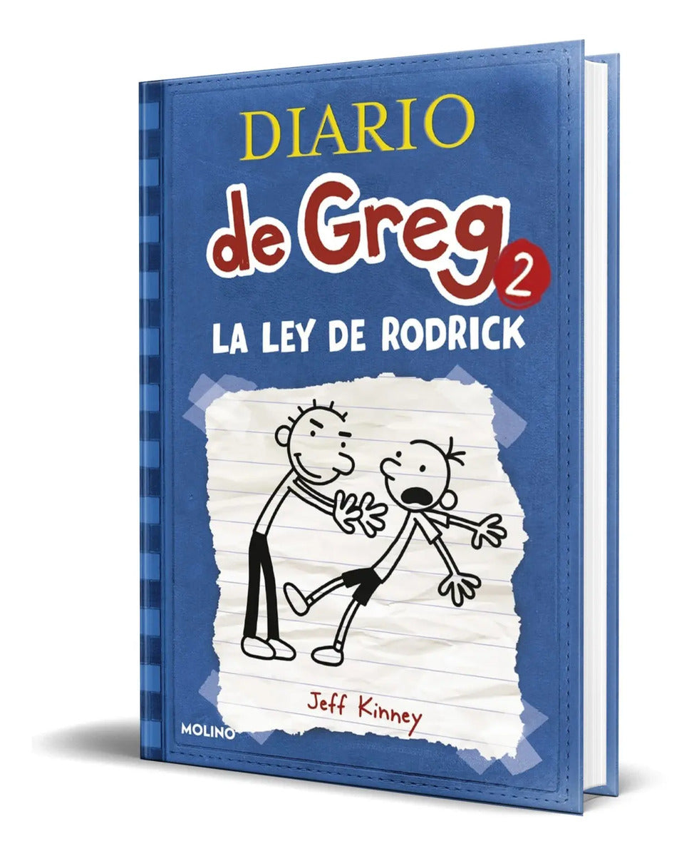 Portada de Libro Diario De Greg Vol.2 [ Pasta Dura ] Original