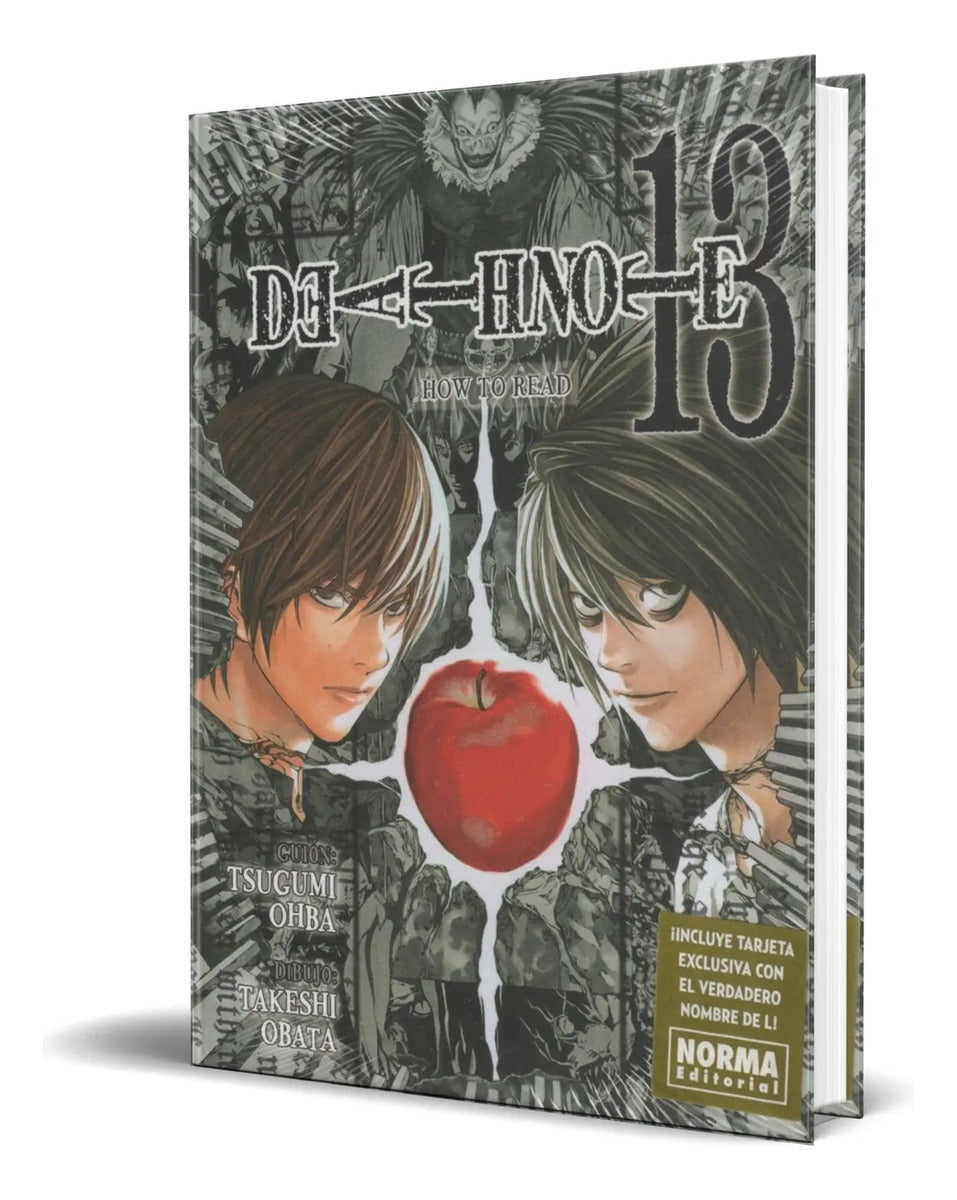 Portada de Libro Death Note Vol.13 [ Hiromu Arakawa ] Original