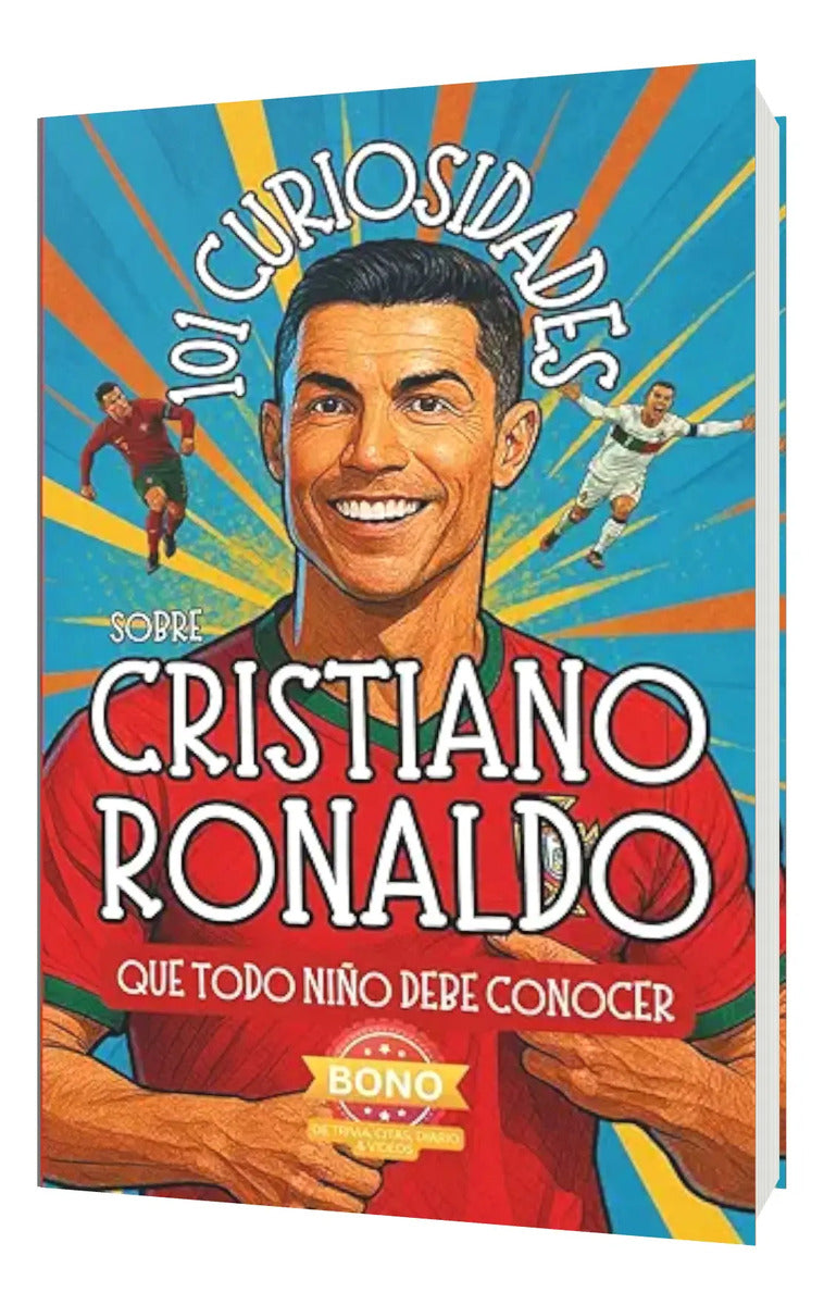 Portada de Libro 101 Curiosidades sobre Cristiano Ronaldo [ Original ]
