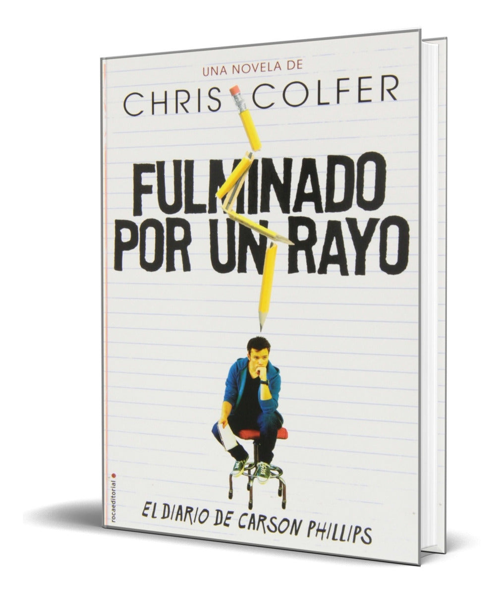 Portada de Libro Fulminado Por Un Rayo [ Chris Colfer ] Original