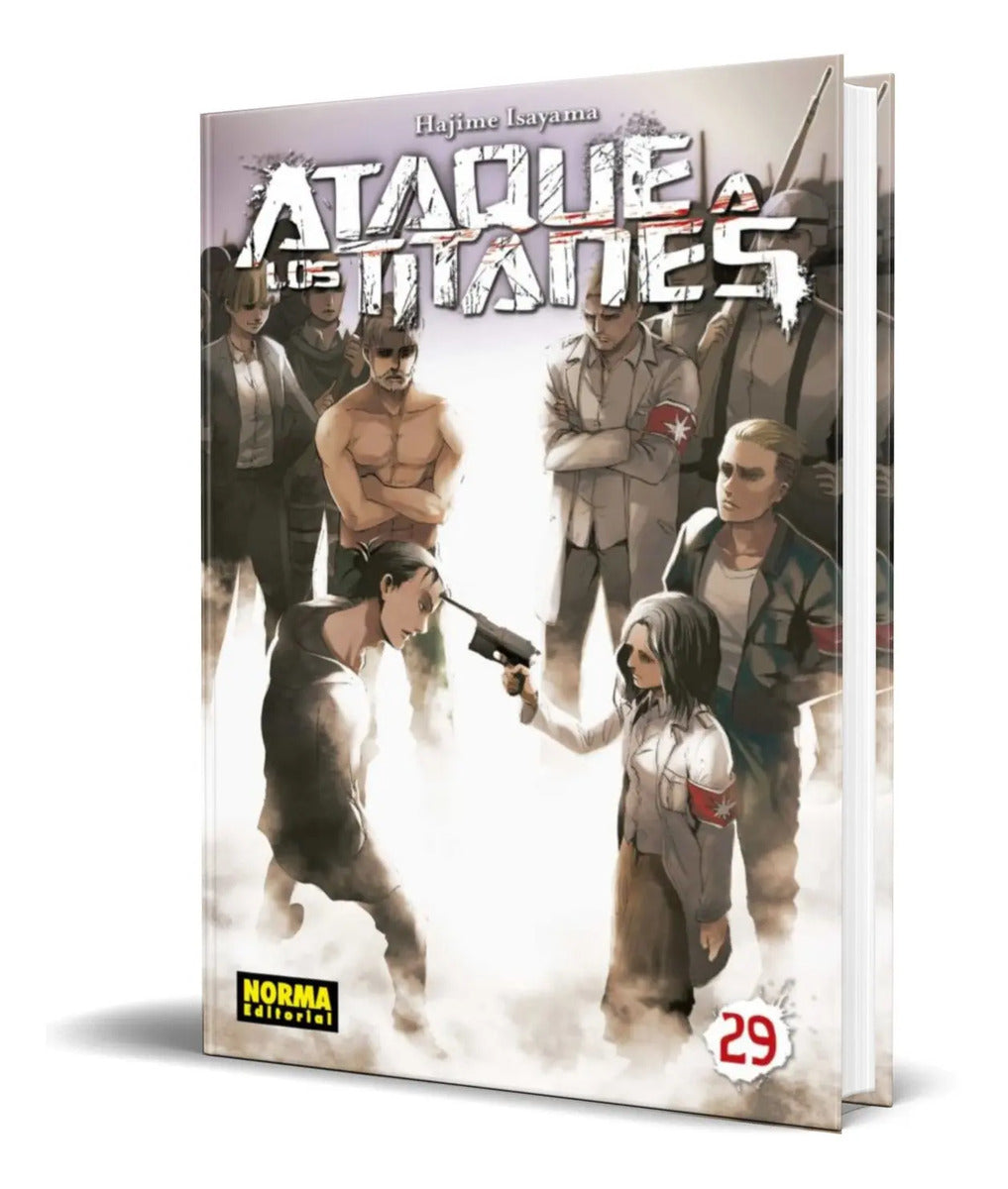 Portada de Libro Ataque A Los Titanes Vol.29 [hajime Isayama ] Original