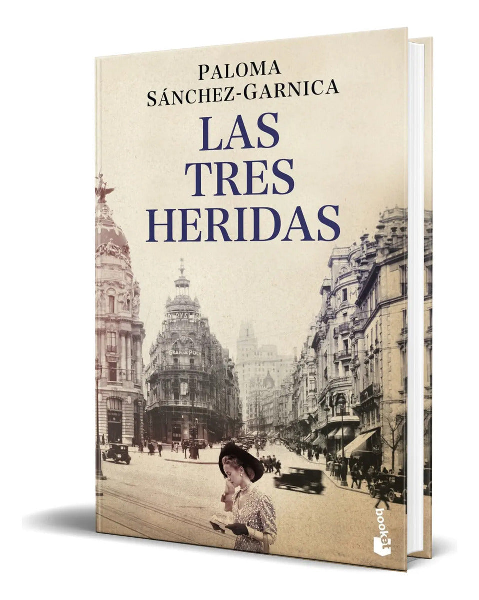 Portada de Libro Las Tres Heridas [ Paloma Sánchez-garnica ] Original