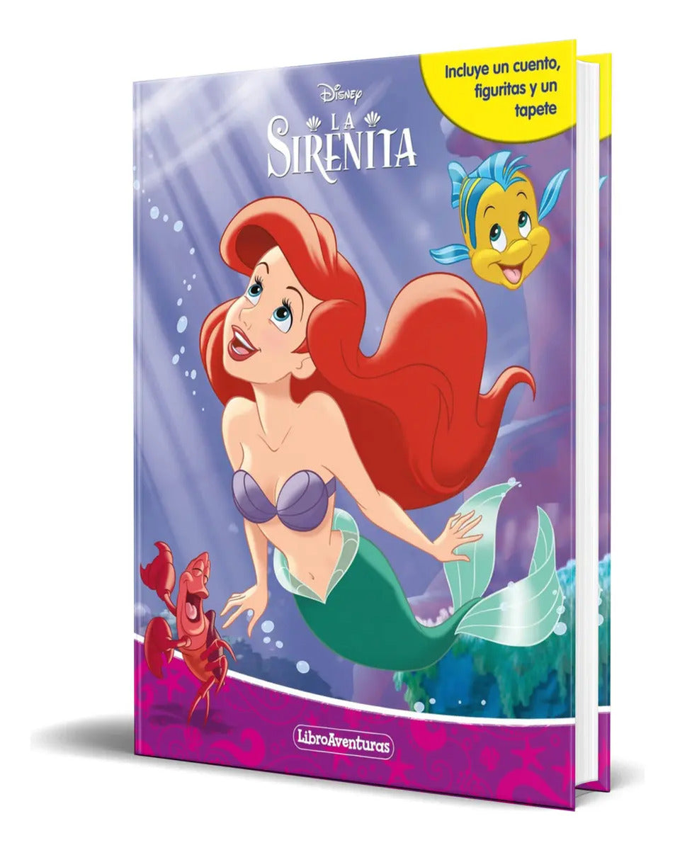 Portada de La Sirenita, De Disney. Editorial Libros Disney, Tapa Blanda En Español, 2023