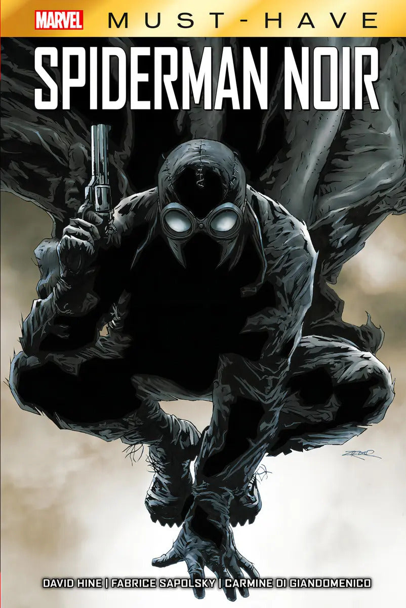 Portada de Mst102 Spiderman Noir, De Carmine Di Giandomenico. Editorial Panini Comics, Tapa Dura En Español