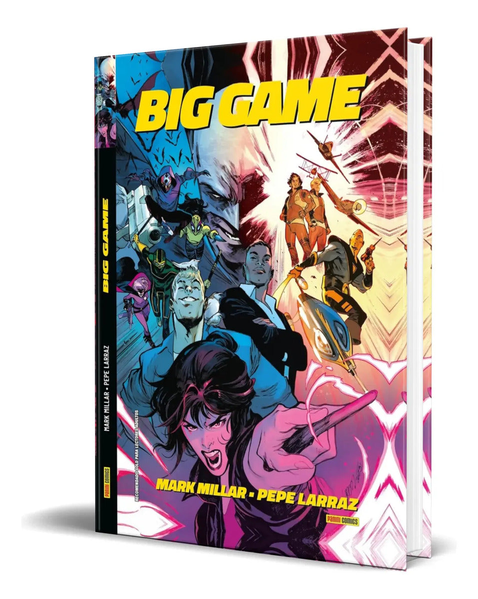 Portada de Libro Big Game [ Mark Millar ] Original