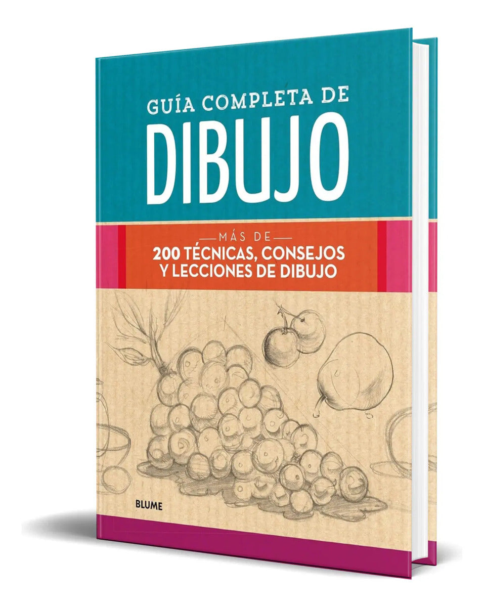 Portada de Libro Guía Completa De Dibujo Más De 200 Técnicas Original