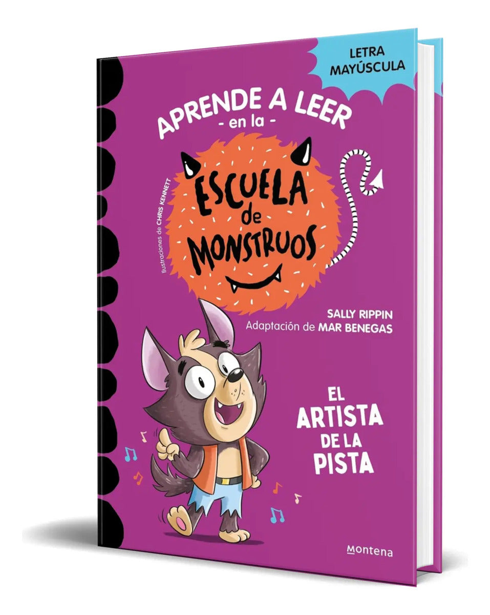 Portada de Libro Aprender A Leer En La Escuela De Monstruos Original