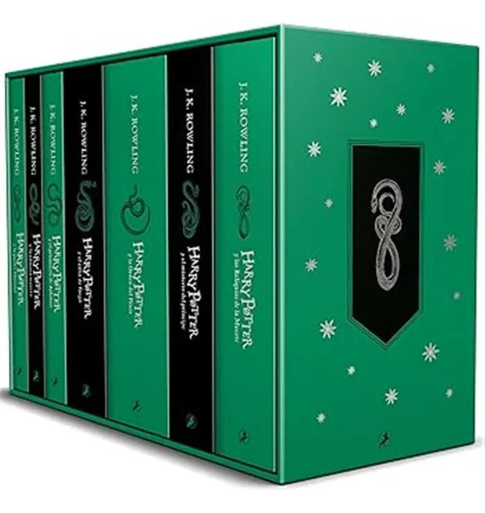 Portada de Pack Estuche Harry Potter Slytherin [ Español ] Original