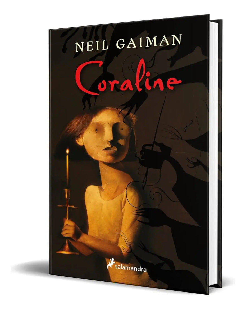 Portada de Libro Coraline [ Neil Gaiman ] Original