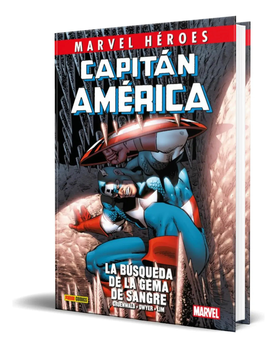 Portada de Libro Capitán América [ La Búsqueda De La Gema De Sangre ]