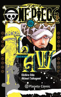 Portada de One Piece: Law (novela), De Oda, Eiichiro. Editorial Planeta Comic, Tapa Blanda En Español
