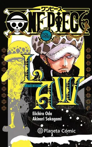 Portada de One Piece: Law (novela), De Oda, Eiichiro. Editorial Planeta Comic, Tapa Blanda En Español