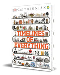 Portada de Timelines Of Everything, De Dk. Editorial Dk Publishing, Tapa Dura En Inglés, 2018