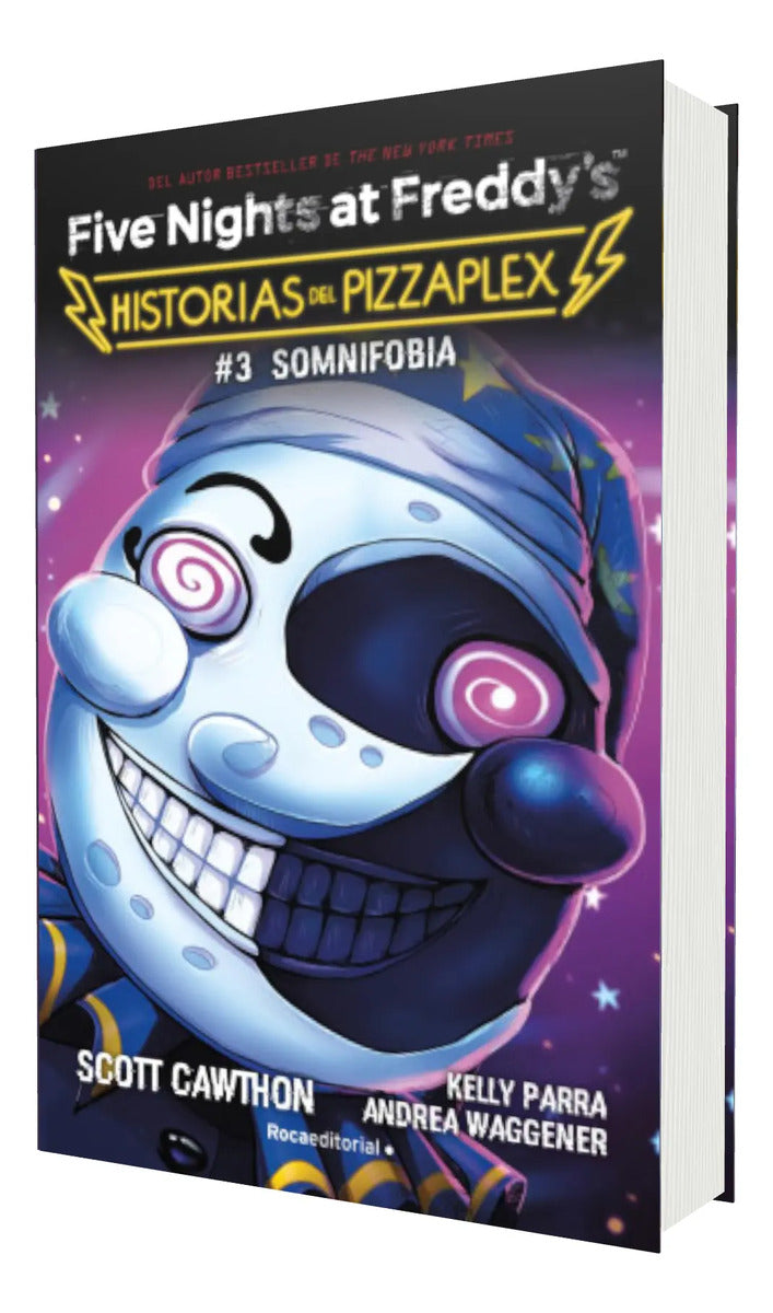 Portada de Historias Del Pizzaplex Vol. 3 Somnifobia [ Scott Cawthon ]