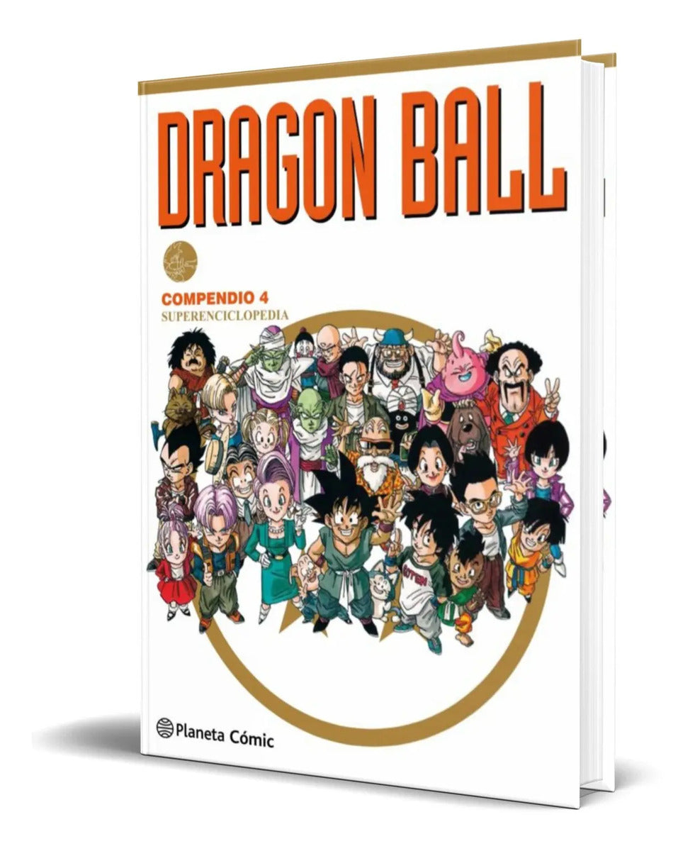 Portada de Libro Dragon Ball Compendio Vol.4 Akira Toriyama Original