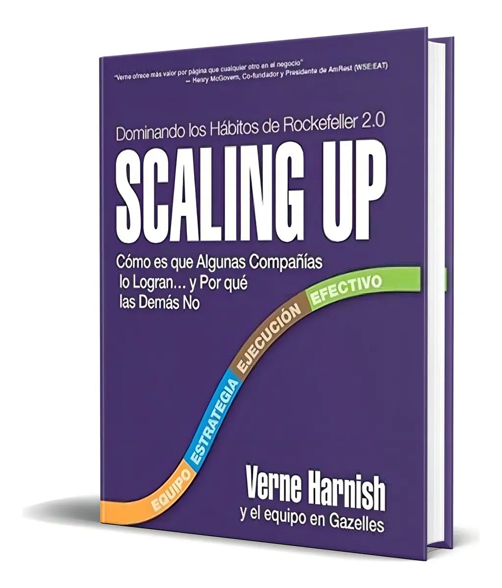 Portada de Libro Scaling Up - Verne Harnish [ Español ] Original