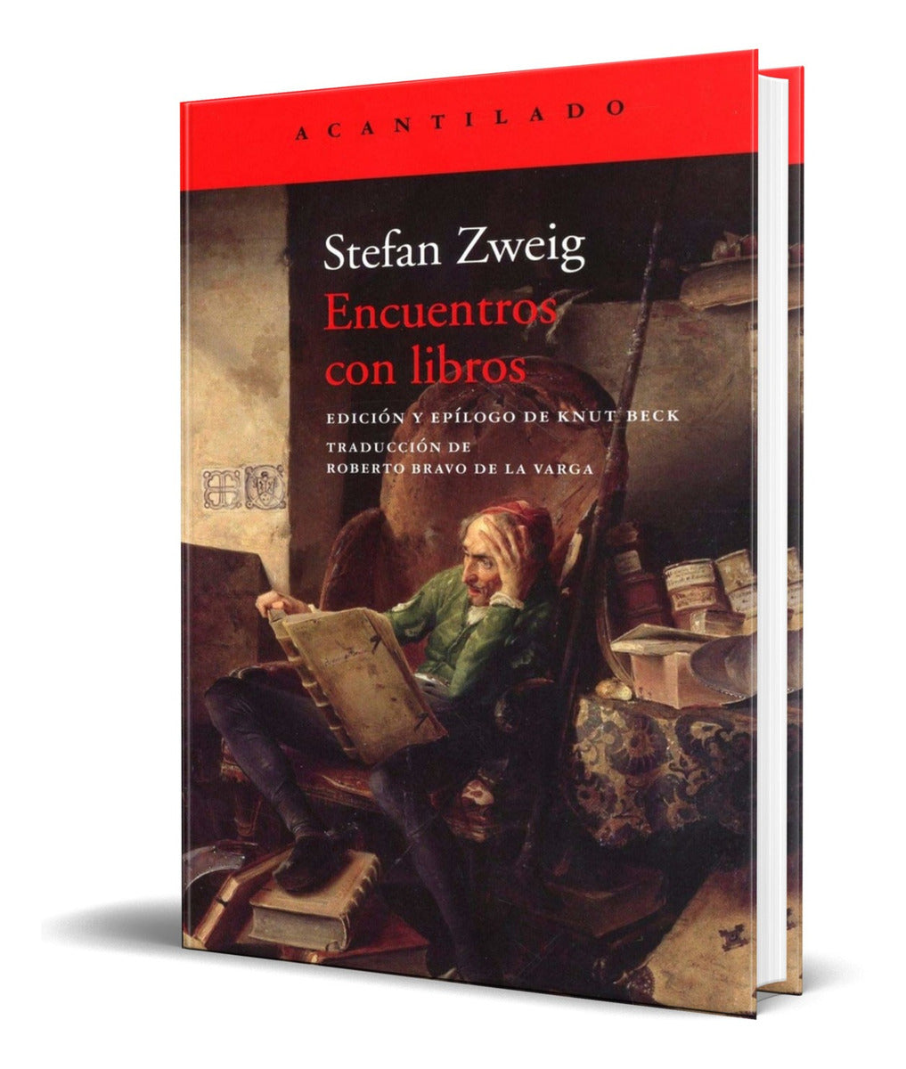 Portada de Libro Encuentros Con Libros [ Stefan Zweig ] Original