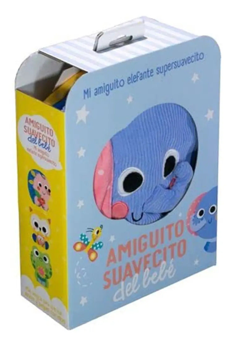 Portada de Libro Amiguito Suavecito Del Bebé [ Elefante ] Original