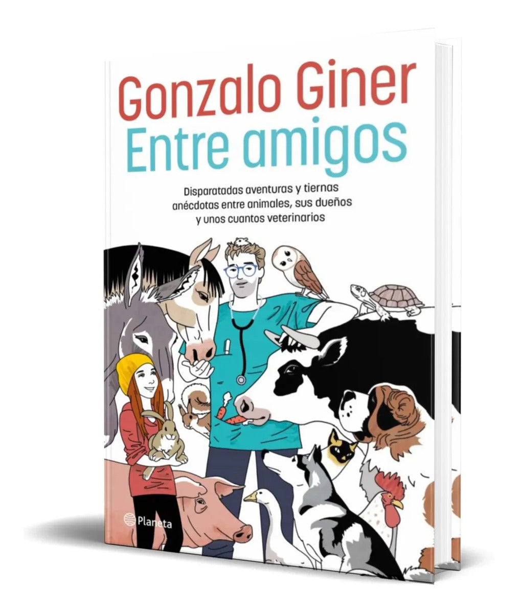 Portada de Libro Entre Amigos [ Gonzalo Giner ] Original