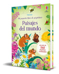 Portada de Libro Paisajes Del Mundo [ Libro De Pegatinas ] Original