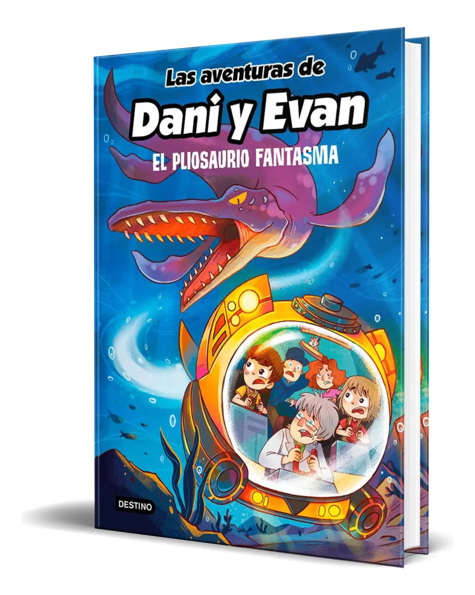 Portada de Las Aventuras De Dani Y Evan 6 [ El Pliosaurio Fantasma ]