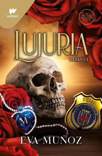 Portada de Lujuria Libro 1 Pecados Placenteros 2, De Muñoz,eva. Editorial Montena, Tapa Blanda En Español