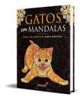 Portada de Libro Para Colorear Mandalas [ Gatos ] Antiestrés