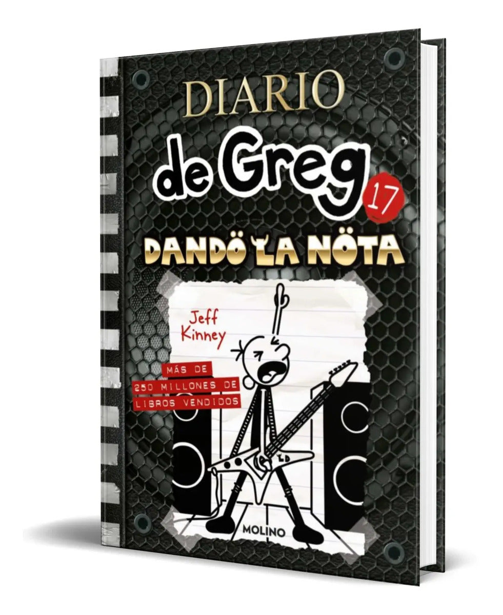 Portada de Libro Diario De Greg Vol.17 [ Dando La Nota ] Original
