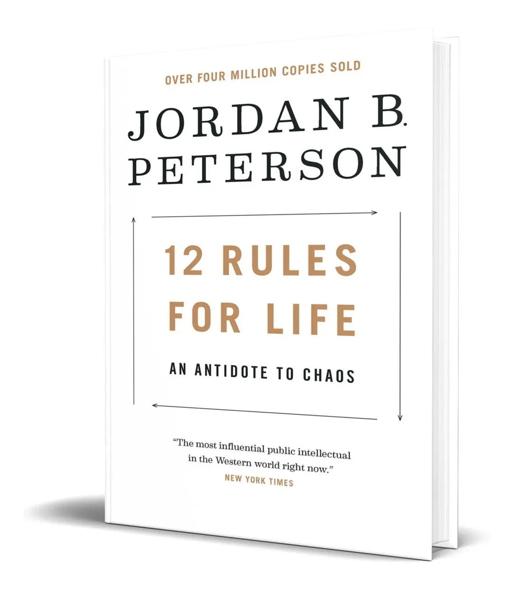 Portada de Libro 12 Rules For Life - Jordan B. Peterson [ Hardcover ]