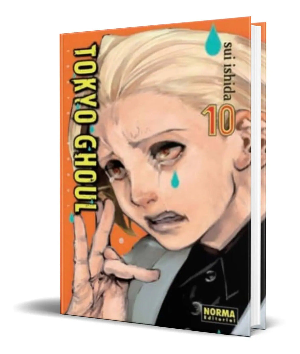Portada de Libro Tokyo Ghoul Vol. 10 [ Sui Ishida ] Original