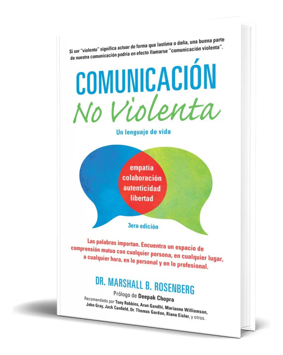 Portada de Libro Comunicacion No Violenta Un Lenguaje De Vida Original