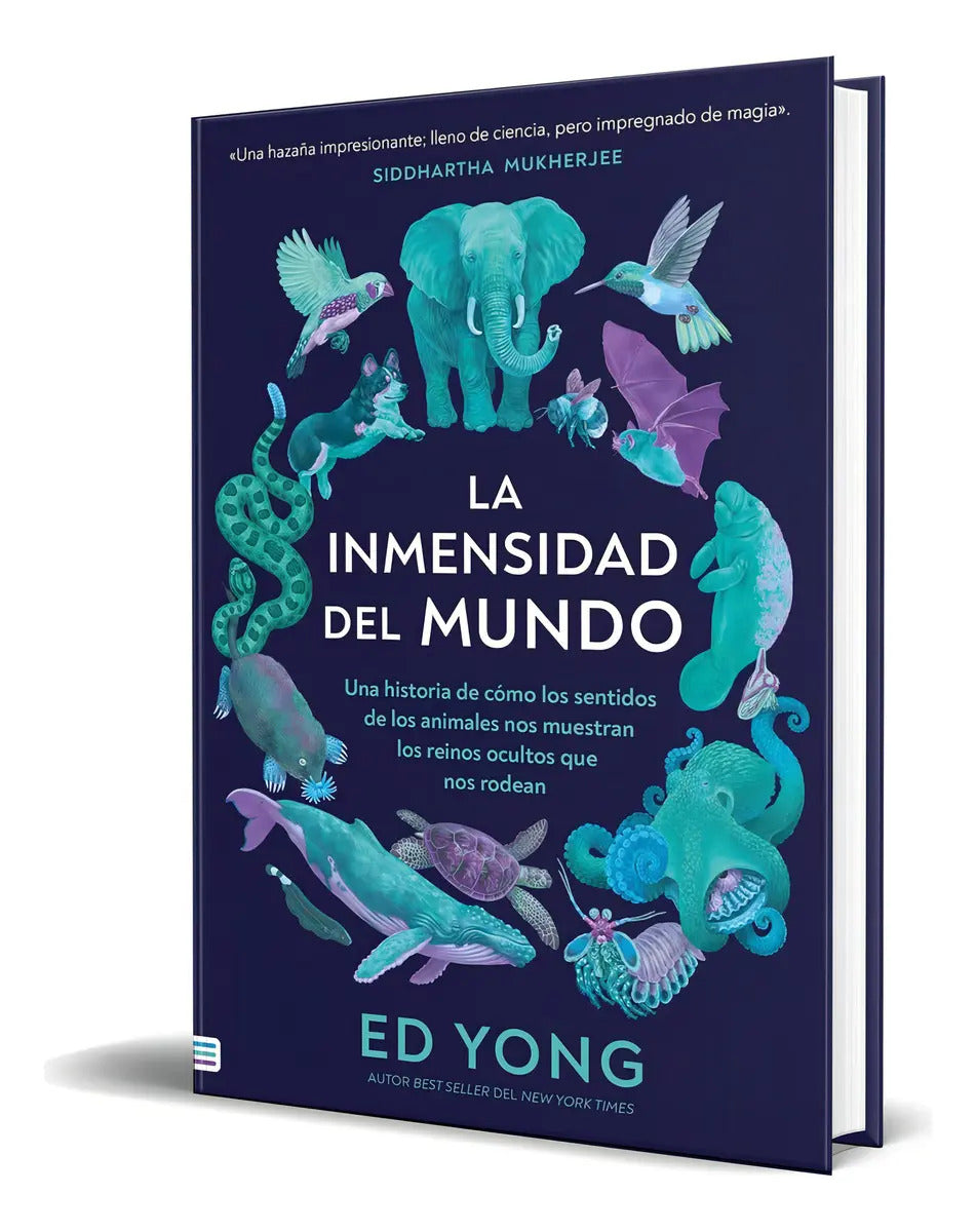 Portada de Libro La Inmensidad Del Mundo [ Ed Yong ] Original, De Ed Yong. Editorial Tendencias, Tapa Blanda En Español, 2023