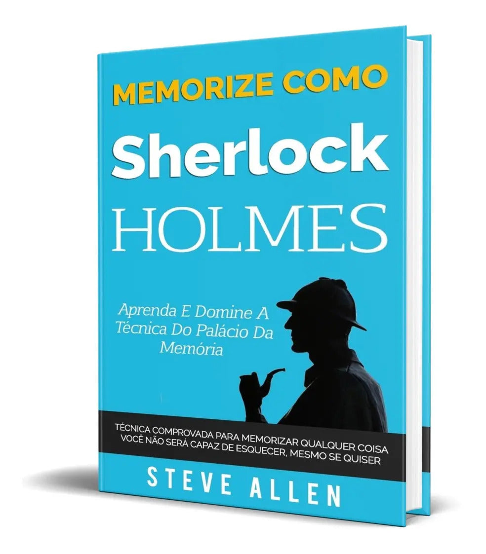 Portada de Libro Memoriza Como Sherlock Holmes - Steve Allen
