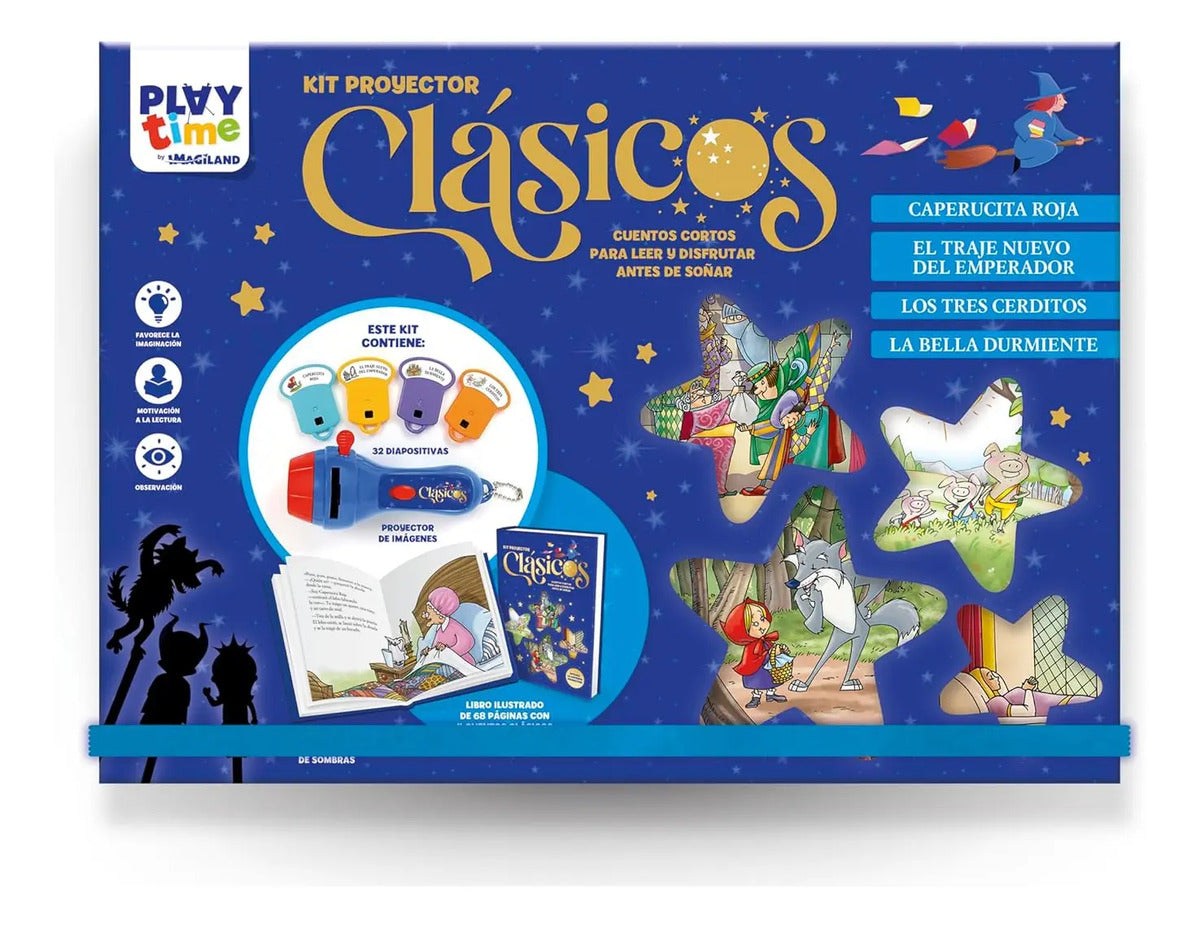 Portada de Libro Kit Proyector Cuentos Clásicos 1 [ Original ]