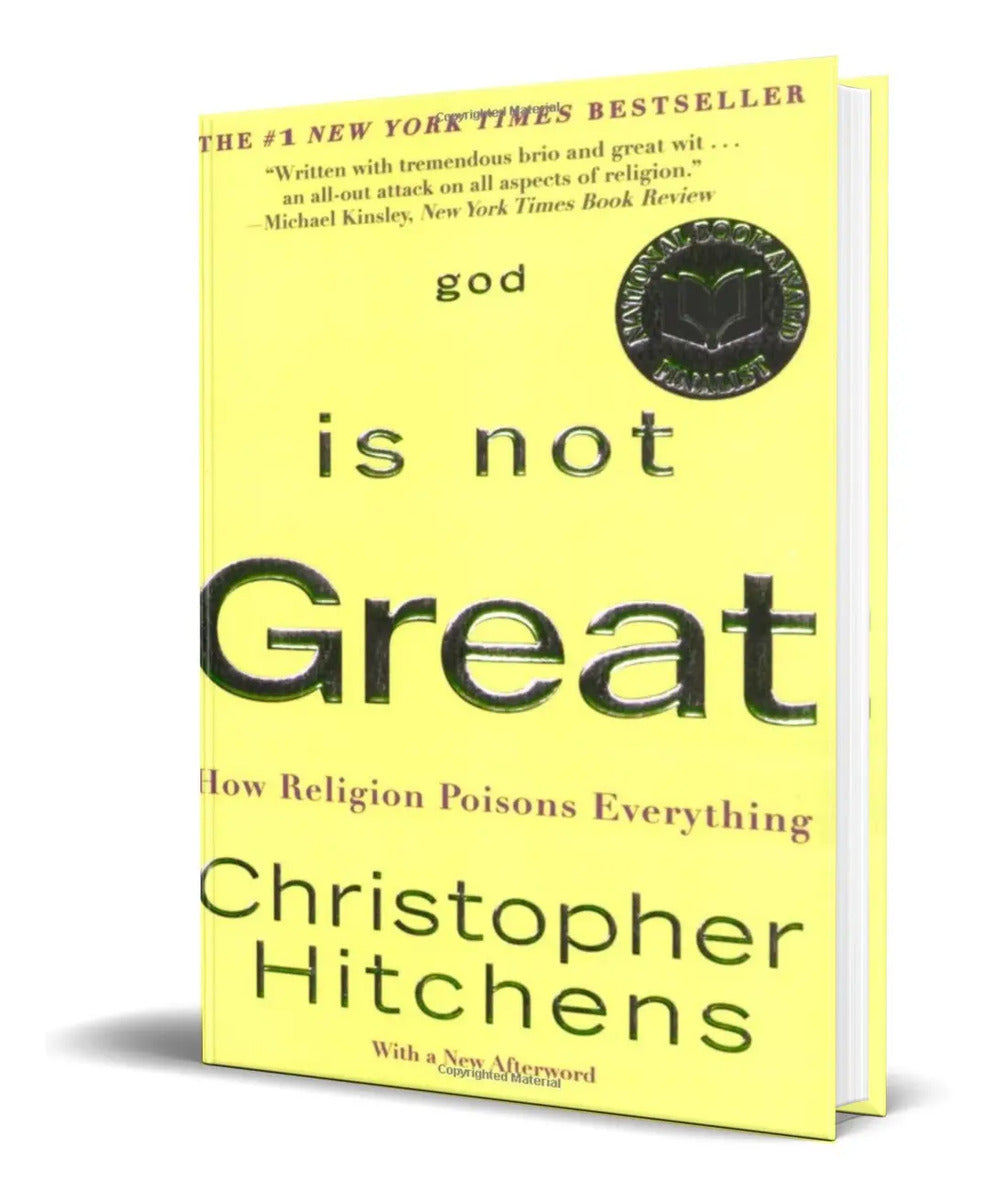 Portada de Libro God Is Not Great [ How Religion Poisons Everything ]