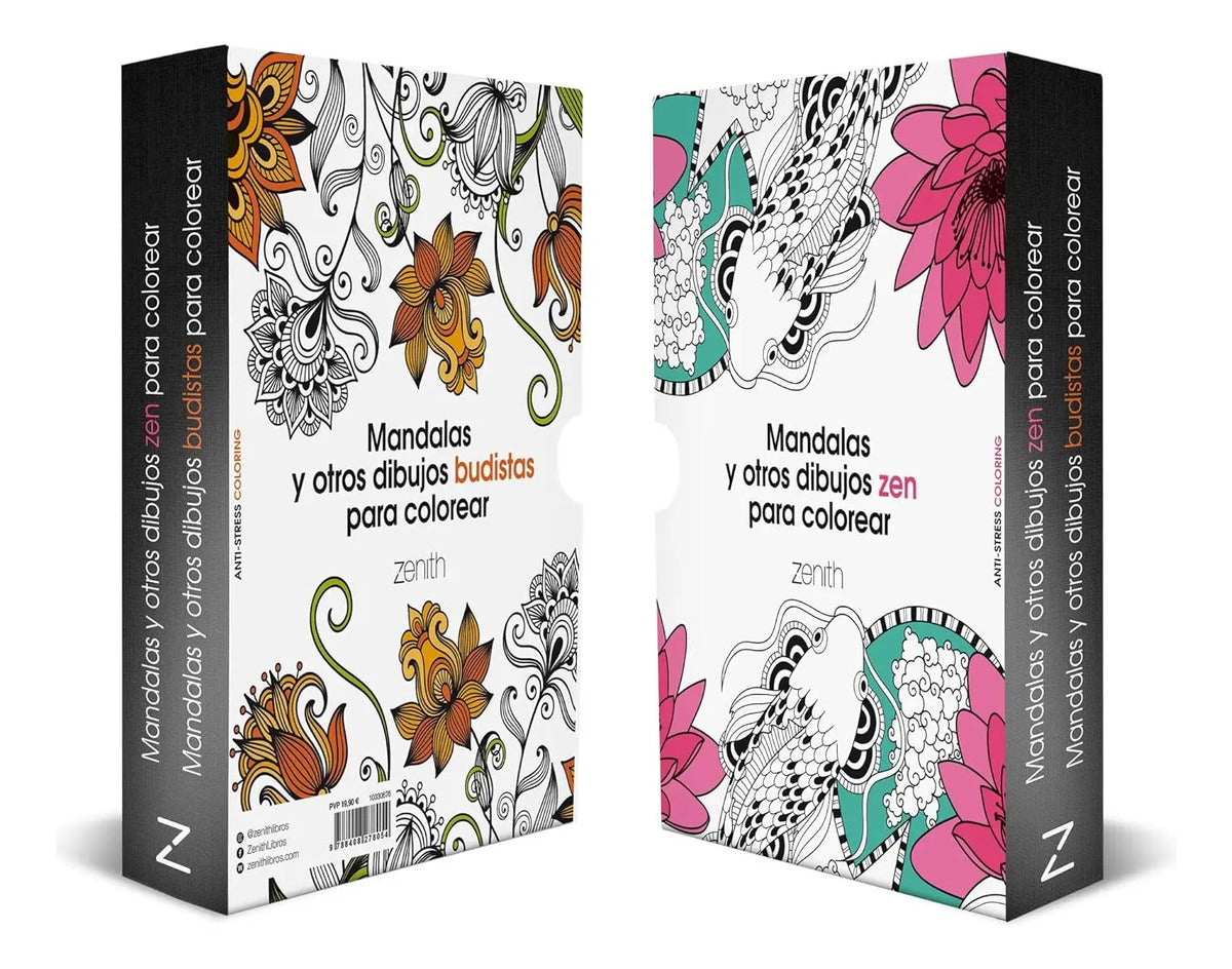 Portada de Libro Estuche Mandalas Y Otros Dibujos [ Original ]