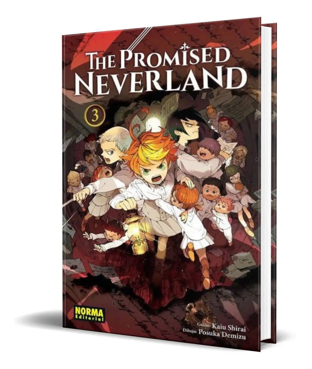 Portada de Libro The Promised Neverland Vol.3 [ Kaiu Shirai ] Original
